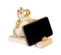 Phone Holder for Desk | Phone Holder in Design, Wealth Blessing Cell Phone Stand | Stocking Stuffers for Girls Teens Kids Women Home Office Birthday