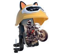 Phone Holder for Electric Bike Motorcycle Phone Mount Cell Phone Holder with Helmet Ebike Accessories 360° Rotation Hands Free Cell Navigation System Applicable Sizes 4.7 to 7.2 Inches (Yellow)