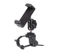 Phone Holder for Electric Wind Instrument with Adjustable Strap Non Slip Rotatable and Angle Adjustable for Saxophone Trumpet