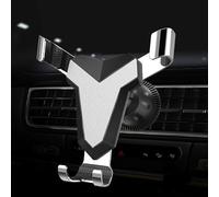 Phone Holder for Genesis G80 (2017-2026), Vent Phone Holder, Anti-slip Design, Navigation Holder,Silver