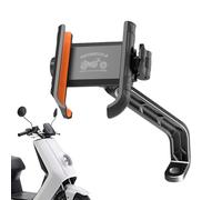 Phone Holder for Motorbike Handlebars, Smartphone Mount for Handlebars - For Walks, Sports, Running, Navigation, Listening to Music - Christmas Gift Idea