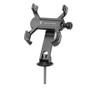 Phone Holder for Motorcycle Quick Install Tool Free Handlebar Clamp Scooter