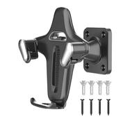 Phone Holder for Shower | Anti-Slip 360-Degree Rotation | Cell Phone Mount Shower Wall Bracket - for Smartphone Cradle Calling Music-Listening Bathroom Bedroom Bedside Kitchen