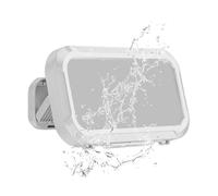 Phone Holder For Shower, Touch Screen Bath Accessories, Wall Mounted Phone Holder For Bathroom, For Play Music Video Kitchen- Bathtub Tiles Mirror Boys Girls