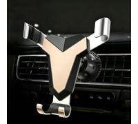 Phone Holder for VW Atlas 2017-2026, Vent Phone Holder, Anti-slip Design, Navigation Holder,Gold