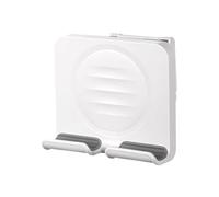 Phone Holder for Wall, Cell Phone Mount, Adjustable Tablet Bracket, Smartphone Clamp, Securely Fits, No Hands Viewing, for Kitchen Bedroom Bathroom Desk Bedside Cabinet, 4.33x2.2x3.78 Inches