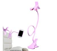 Phone Holder Gooseneck - Long Arm Headboard Bedside Lazy Bracket | Lazy Stand Mobile Phone Stand | Hanging Neck Bedside | Multifunctional Stable Bed Cellphone Clip For Table Kitchen Bedroom