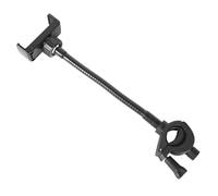 Phone Holder Microphone - Adjustable Music Stand Mount, Flexible Gooseneck Arm Universal Smartphone Clamp Stage with Rotation Perfect for Drum Studio Club Band Singing Guitar