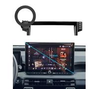 Phone Holder Mount for Toyota RAV4 Accessories 2026 Navigation Screen Car Cell Phone Mount for Toyota RAV4 XSE Limited Hybrid GR Sport Smartphones Interior 360 Degree Rotation(with 10.5-Inch Screen)