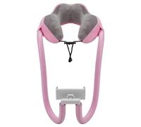 Phone Holder Neck Pillow - Versatile Phone Pad Holder, Neck Support for Tablets and Mobile Phones | 360 Degree Adjustable Neck Port, Visual Design