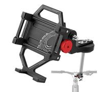 Phone Holder, Phone Holder, 360 Degree Rotatable Bike Mobile Phone Clamp, Rotating Equipment Clip, Shock Navigation Class for Women and Men