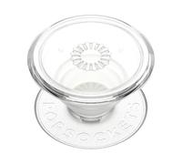 PopSockets Phone Grip with Expanding Kickstand, Adhesive Grip - Clear