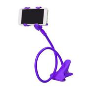 Phone Holder Stand for Bed Adjustable Flexible Lazy Arm Universal Smartphone Bracket Hands Free Reading Watching Movies Desktop Mount Purple