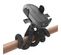 Phone Holder Stroller - 360° Rotating Smartphone Support - Anti-Shake Phone Holder for Cycling Wheelchair Treadmill Baby Stroller Kayaking Shopping Cart Scooter Desk