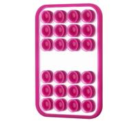 Phone Holder - Suction Cup Phone Case Holder Attachment With Magnetic Mirror - Double Sided Mount | For Mirror Shower Wall Car Dashboard Handsfree Driving