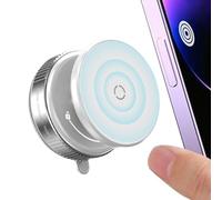 Phone Holder - Vacuum Magnetic Holder, 360 Adjustable Suction Cup Support for Dash Mirror Windshield RV Truck Sedan | Stable Car Accessory Handle for Navigation While Traveling, Woon-wer