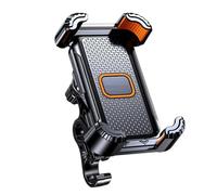 Phone Holder,Waterproof Adjustable Anti-Vibration Clamp Stand,Scooter Phone Holder - for Road Mountain Outside Sports Cycling Biking Trip Travel Women Men
