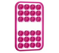 Phone Holder with Mirror A - Silicone Adhesive Phone Holder for Shower, Wall, Mirror, Car and Desk | Hands Free Selfie and Video Holder | Secure Grip An