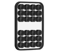 Phone Holder with Mirror A - Silicone Adhesive Phone Holder for Shower, Wall, Mirror, Car and Desk | Hands Free Selfie and Video Holder | Secure Grip An