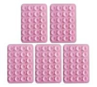 Phone Holder with Non-slip Suction Cups, Phone Case with Suction Cups, 5 Pieces Silicone Phone Holder, Magnetic Phone Holder for Phone Selfie Stickers