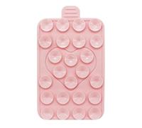Phone Holder with Suction Cup, Phone Holder Suction Cup, Double-Sided Love Non-Slip Mobile Phone Holder, Strong Suction Mobile Phone Case, Adjustable Holder for Live Broadcasts, Various Te
