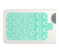Phone Holder with Suction Cup, Phone Suction Cup Grip, Double-Sided Love Non-Slip Mobile Phone Holder, Portable, Strong Suction Cup Mobile Phone Case, Silicone Adhesive Accessories for Women, Video