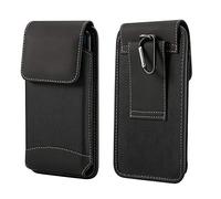 Phone Holster Case with Belt Loop Cell Phone Belt Holder for iPhone 15 Pro Max, Samsung Galaxy A15 A25 A54 A53 A52 S23 FE S24+ S23+ S22+ S21+ S20 Plus FE Note 20, Google Pixel 6, TCL 10L, BLU Vivo X6