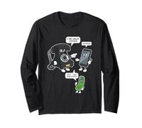 Phone Humor for Tech Gadget Long Sleeve T-Shirt