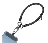 Phone Lanyard | Anti-Loss Smartphone Hand Wristlet with Tether Tabs | Cell Phone Wristlet,for Women Men Adults Teens Family Friends Teenagers, Black, Refer to description