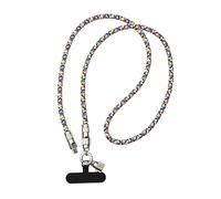 Phone Lanyard Anti Theft - Wearable Phone Strap with Hidden Charger Cable | 2-in-1 Neck Hanging Cord, Portable Charging Connector for Smartwatch Earbuds Tablet Laptop Mobile Device Travel Gear