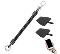 Phone Lanyard,Cell Phone Lanyard for Phone Case Universal Theftproof Anti-Lost Elastic Tether Wrist Strap with 2 Packs Patch for Drop Protection Anti-drop Cellphone Wrist Straps for Most Smartphones