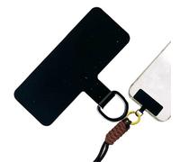 Phone Lanyard Patch - Metal Clamping Tab Connector, Universal Compatibility Design, Secure Safety Attachment Attachment | Reliable Phone Carrying Mount