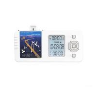 Phone Lock Box Portable with Timer, Manage Screen Focus Effortlessly Self-Discipline Student Alarm Clock Postgraduate Study Device(Puzzle)
