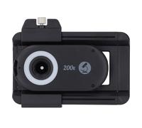 Phone Macro Lens with LED Light and CPL Filter, Nano Zoom Phone Microscope, Quick Release Cell Phone Lens Attachment, for Android, IOS Phone (200X)