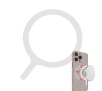 Phone Magnet Sticker - Magnet Ring for Phone Case - Magnetic Sheet Wireless Charging Mount for Home Women Men Outdoor Bedroom Desk Travel Car Electronics Night