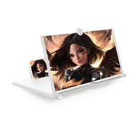 Phone Magnifier Screen,Ultra-Clear Mobile Phone Screen Amplifier With Folding Stand Holder Portable Anti-Radiation Enlarger 3D Movies Phone for Christmas gadgets Gifts
