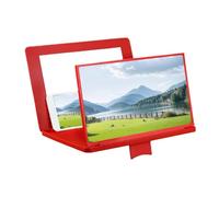 Phone Magnifying Screen, Adjustable and Foldable, 26.2 x 18 x 1.2 cm, Version with Screen Magnification, Amplifier Stand for Folding Screens, Versatile Use, for Movies,