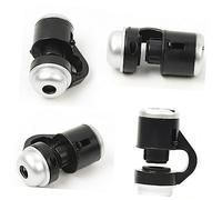 Phone Microscope Clip Lens with LED Light 30X Zoom for Phones | Insects and Minerals, Field Specimen Checks, Flea Market Finds, Detailed Inspection Aid, Electronics Repairers