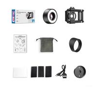 Phone Microscope Lens 120X Portable, LED Light Clip-On for iPhone Jewellery Appraisal Professional Magnifier Eye Protection APEXEL