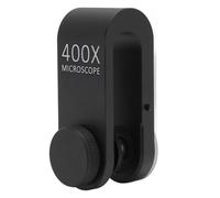 Phone Microscope Lens with Clamp LED Light Universal High Definition 400X Phone Camera Microscope Lens for Biology Electronics Jewelry Making