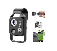 Phone Microscope with CPL Lens/LED Light,2025 New Nano Zoom 200XPhone Mini Pocket Microscope with Universal Clip,Portable Pocket Digital Microscope Camera Attachments forPhone,More Stable Clearer