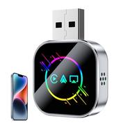 Phone Mirroring Adapter for Car - Auto-Connect Converter | Wireless Mirror Phone To Car Screen - for Long Distance Travel City Driving Highway Navigation Music Streaming Calling Parking Assistance