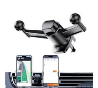 Phone Mount Base, Phone Holder Base Support Phone Head Double Ball Head Phone Hook Car Exit Accessories for Extens Cane