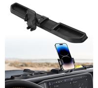 Phone Mount Compatible with 2024 2025 Jeep Wrangler JL/JLU&Gladiator JT Multi-Mount Phone Holder Dash Tray Storage Box for Wrangler Accessories (Not for 4xe)