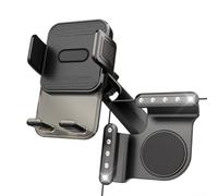 Phone Mount, Diamond-Encrusted Holder for Floating Central Control Display Screen in New Energy Vehicles