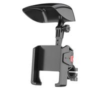 Phone Mount for Bike - Smartphone Clamp 360 Degree Rotatable | Anti-Shake Rain-proof Handlebar Phone Mount for Fitness Trail Camping Motorcycle Adventure Beach Road Cycling Urban