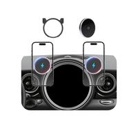 Phone Mount for BMW Mini Cooper (2007-2012 2013), Magnetic iPhone Holder, Magsafe Car Mount Charger, Cell Phone Automobile Cradles, 2PC 15W Wireless Car Charger, Hands Free, 360°, 2011 Car Accessories