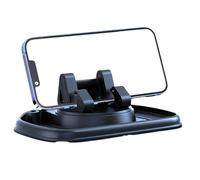 Phone Mount for Car - Auto Dashboard Mobile Phone Stand,Stable Multifunctional Adhesive Car Accessories for Dashboard Road Trip Automotive Auto Driving Vehicle Truck Smartphones