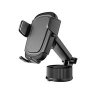 Phone Mount For Car Center Console Stack Super Adsorption Holder On-board Suck Clamp Bracket Hand-Free Cell Phones Holder For Hand Grip Car Vent Bed Long-arm Mount Suction