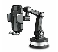 Phone Mount for Car Center Console Stack Super Adsorption Phone Holder On-board, Adjustable Car Phone Holder Easy One Touch 4 Dash & Windshield Universal for All 4.7 to 7 Inches Gimbal Rotation